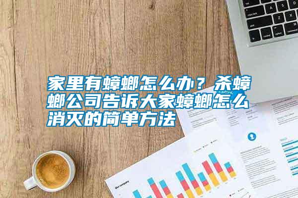 家里有蟑螂怎么辦？殺蟑螂公司告訴大家蟑螂怎么消滅的簡單方法