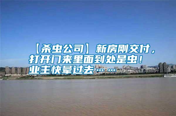 【殺蟲(chóng)公司】新房剛交付，打開(kāi)門來(lái)里面到處是蟲(chóng)！業(yè)主快暈過(guò)去……