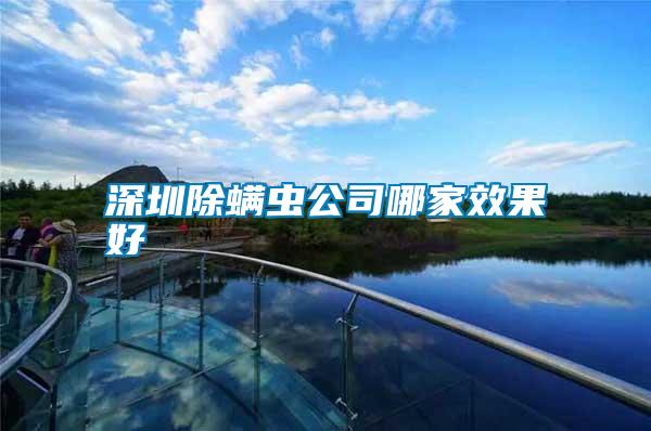 深圳除螨蟲(chóng)公司哪家效果好