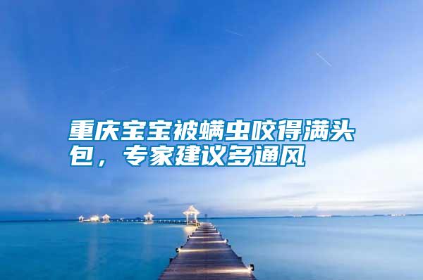 重慶寶寶被螨蟲(chóng)咬得滿頭包，專(zhuān)家建議多通風(fēng)