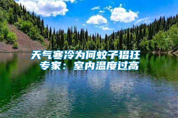 天氣寒冷為何蚊子猖狂 專(zhuān)家：室內(nèi)溫度過(guò)高