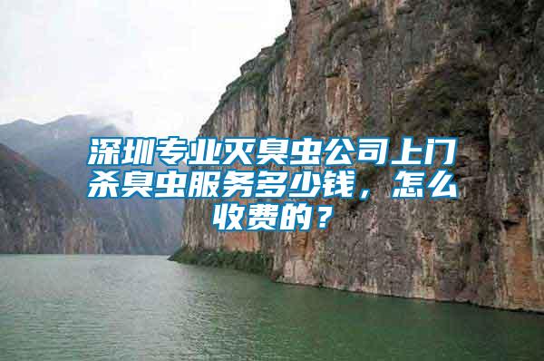 深圳專業(yè)滅臭蟲公司上門殺臭蟲服務(wù)多少錢，怎么收費的？