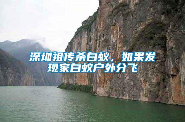 深圳祖?zhèn)鳉紫?，如果發(fā)現(xiàn)家白蟻戶外分飛