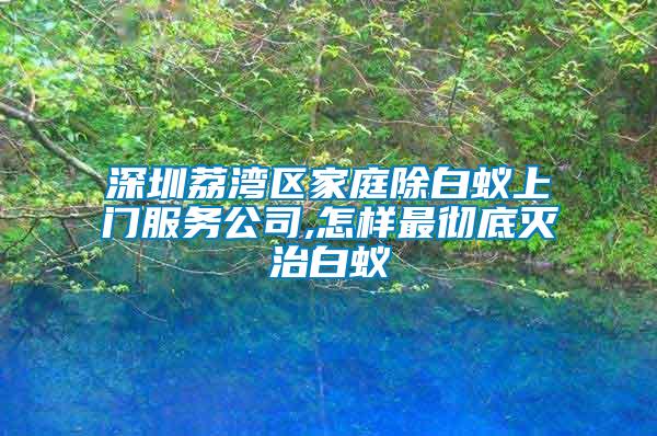 深圳荔灣區(qū)家庭除白蟻上門服務公司,怎樣最徹底滅治白蟻