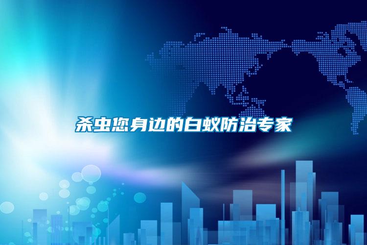 殺蟲(chóng)您身邊的白蟻防治專(zhuān)家