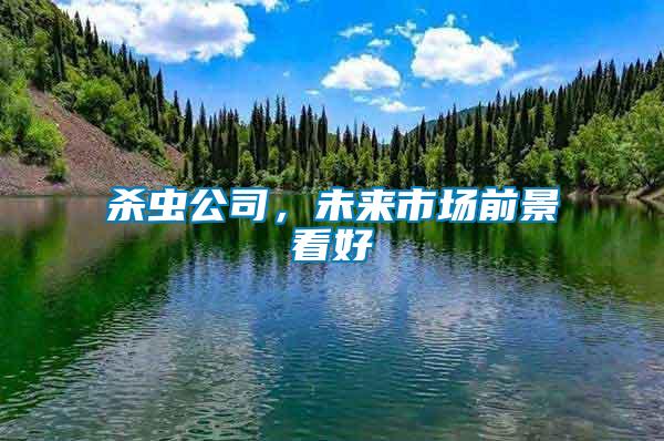 殺蟲公司，未來市場(chǎng)前景看好