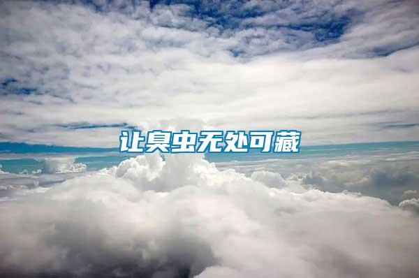 讓臭蟲(chóng)無(wú)處可藏