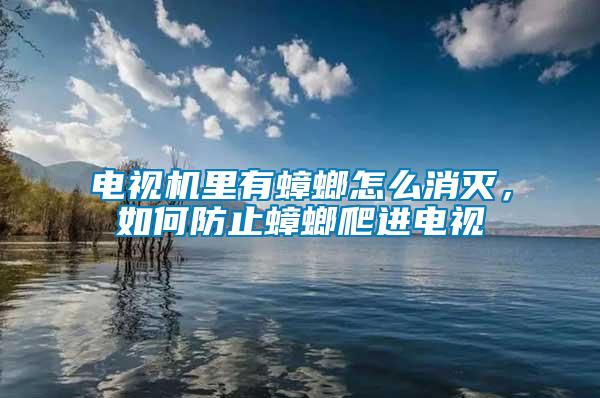 電視機(jī)里有蟑螂怎么消滅，如何防止蟑螂爬進(jìn)電視