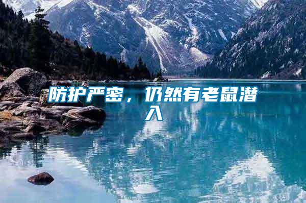 防護(hù)嚴(yán)密，仍然有老鼠潛入