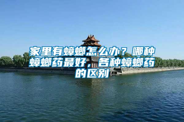 家里有蟑螂怎么辦？哪種蟑螂藥最好，各種蟑螂藥的區(qū)別