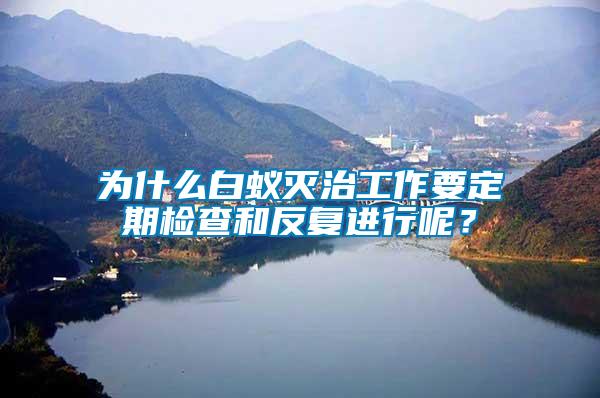 為什么白蟻滅治工作要定期檢查和反復(fù)進(jìn)行呢？