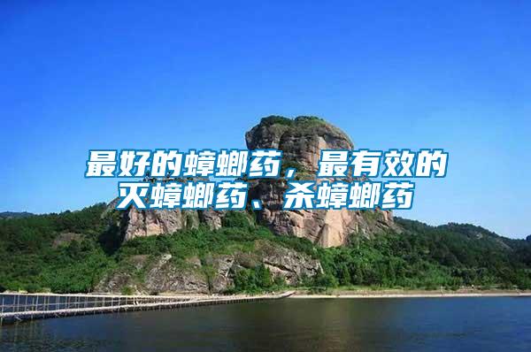 最好的蟑螂藥，最有效的滅蟑螂藥、殺蟑螂藥