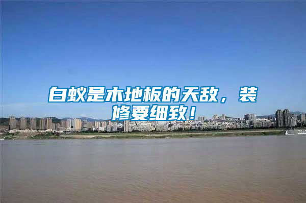 白蟻是木地板的天敵，裝修要細(xì)致！