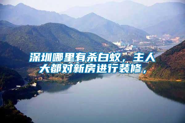 深圳哪里有殺白蟻，主人大都對新房進(jìn)行裝修，