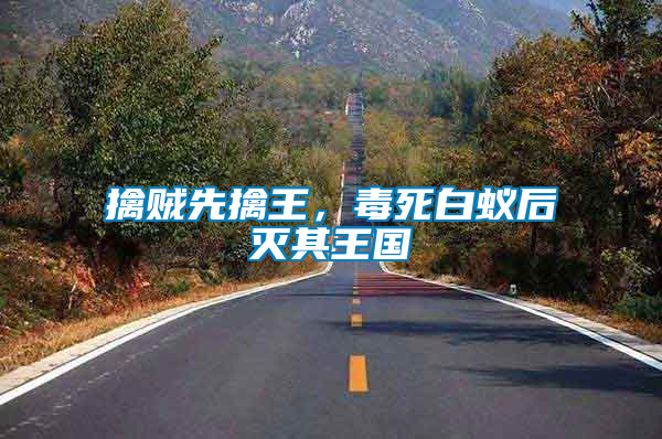 擒賊先擒王，毒死白蟻后滅其王國(guó)