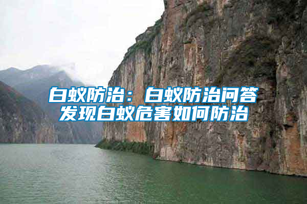 白蟻防治：白蟻防治問(wèn)答發(fā)現(xiàn)白蟻危害如何防治