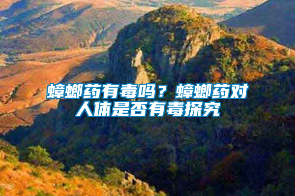 蟑螂藥有毒嗎？蟑螂藥對人體是否有毒探究